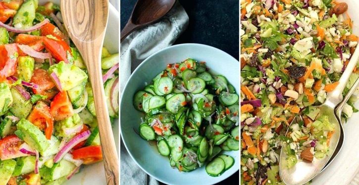 Delicious salad to deflate belly and lose weight