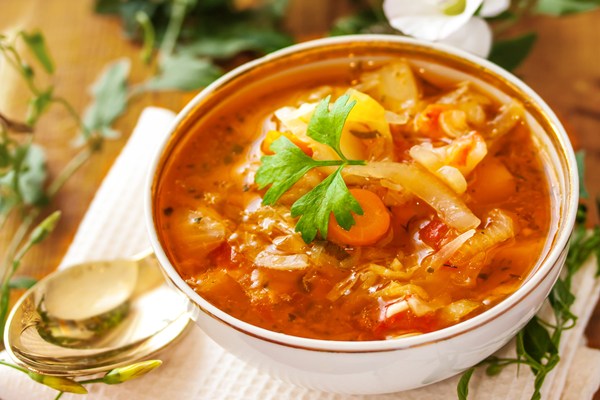 Healthy and delicious fat burning soup