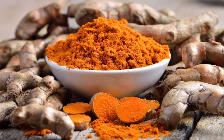 Turmeric would reduce weight, body fat and glycogen in the liver