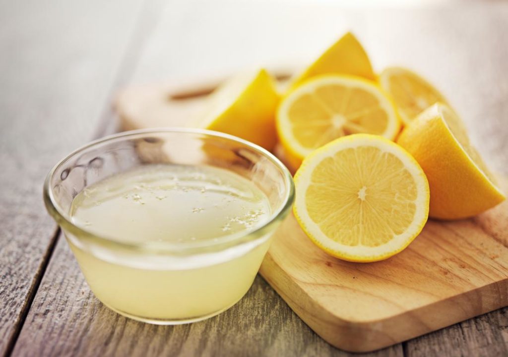 To lose weight, the lemon juice cure