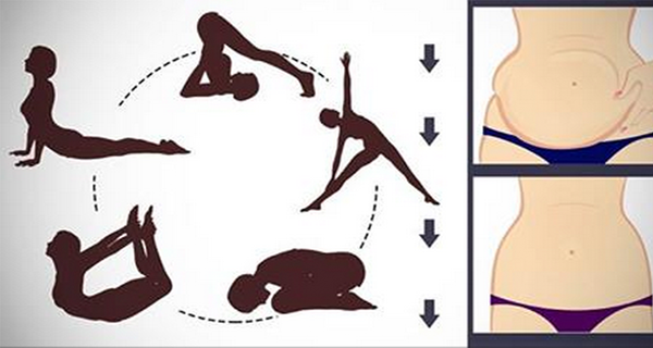 5 postures de yoga pour réduire la graisse du ventre tenace